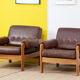 Fauteuil Scandinave Vintage – 80 cm