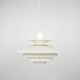 Danish vintage pendant lamp Verona by Kurt Wiborg, Jeka, 1980s