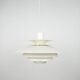 Danish vintage pendant lamp Verona by Kurt Wiborg, Jeka, 1980s