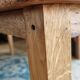 Table de ferme 200 x 80 chêne clair