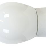 Vintage White Porcelain Ceiling Light, 1970s