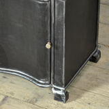 Set of iron bedside tables, circa 1930