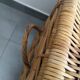 Large vintage wicker trunk