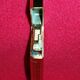 Vintage Pierre Cardin lighter with 90s velvet pouch