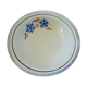Flat hollow round old earthenware hbcm model queen 28.5 cm