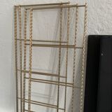 Set 2 shelves vintage thong 6 trays