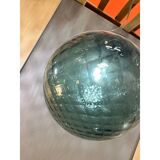 Italian Glass Balloton Green Pendant Sphere