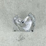 Cendrier vintage en cristal