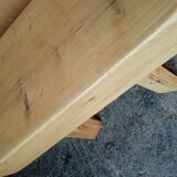 small bench or large solid wood stool
