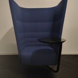 Sitland Cell128 acoustic armchair in blue fabric