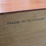 Crédence en teck de H.P. Hansen Danemark 1950s