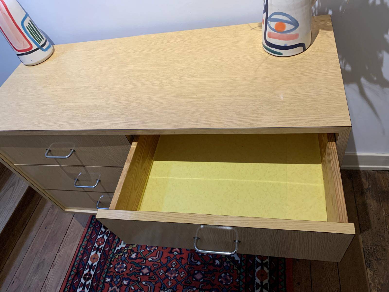 Double commode en formica vintage