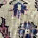 Housse de coussin lombaire en tapis décoloré 40x60 cm