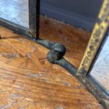 Vintage barber's triptych mirror