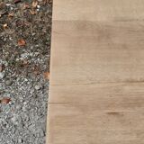 Table de ferme en chêne massif bois brut