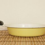 34.5x25.5 vintage enamelled steel 34.5x25.5 rectangular dish