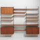 Original String Wall System in Teak by Nisse Strinning, Sweden - 1950's