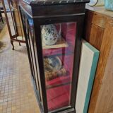 English mahogany showcase