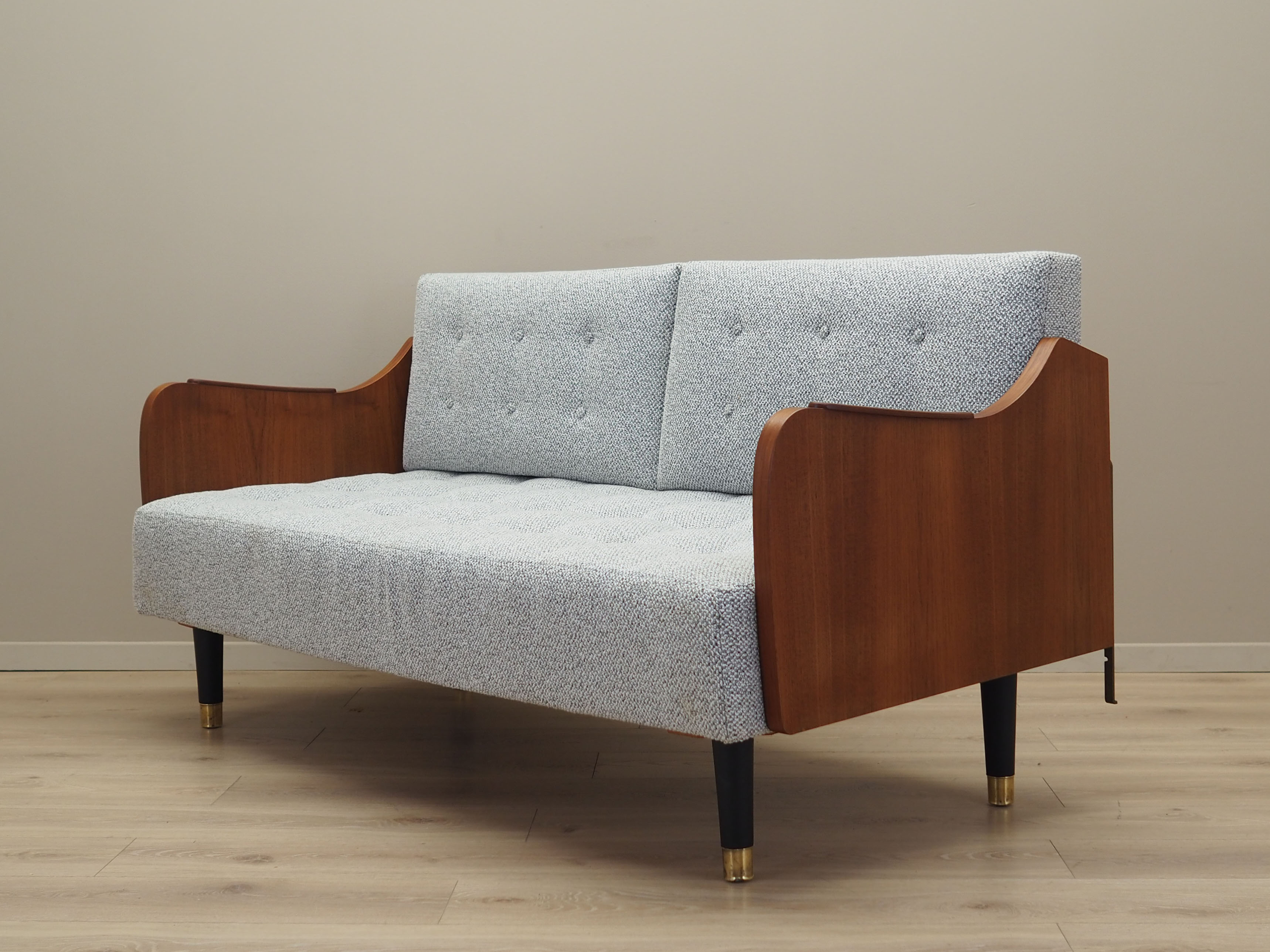 Teak sofa, Danish design, 1970s, production: Denmark