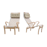 Pair of Scandinavian armchairs model Miranda