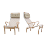 Pair of Scandinavian armchairs model Miranda