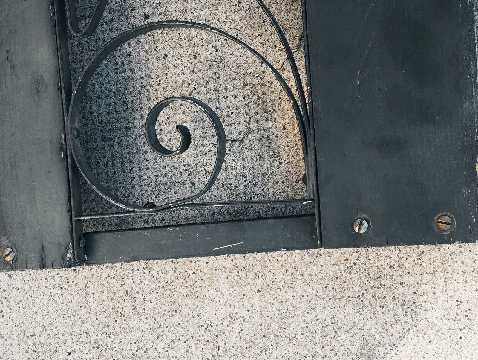 Garden furniture set with 6 chairs, known as Vichy? Art Nouveau 1880?