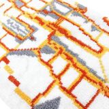 Midcentury Rug, Carpet, Denmark, Ege Rya Style, 1960s