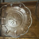 Set of 8 crystal bowls with floral decoration, France early 20th century.