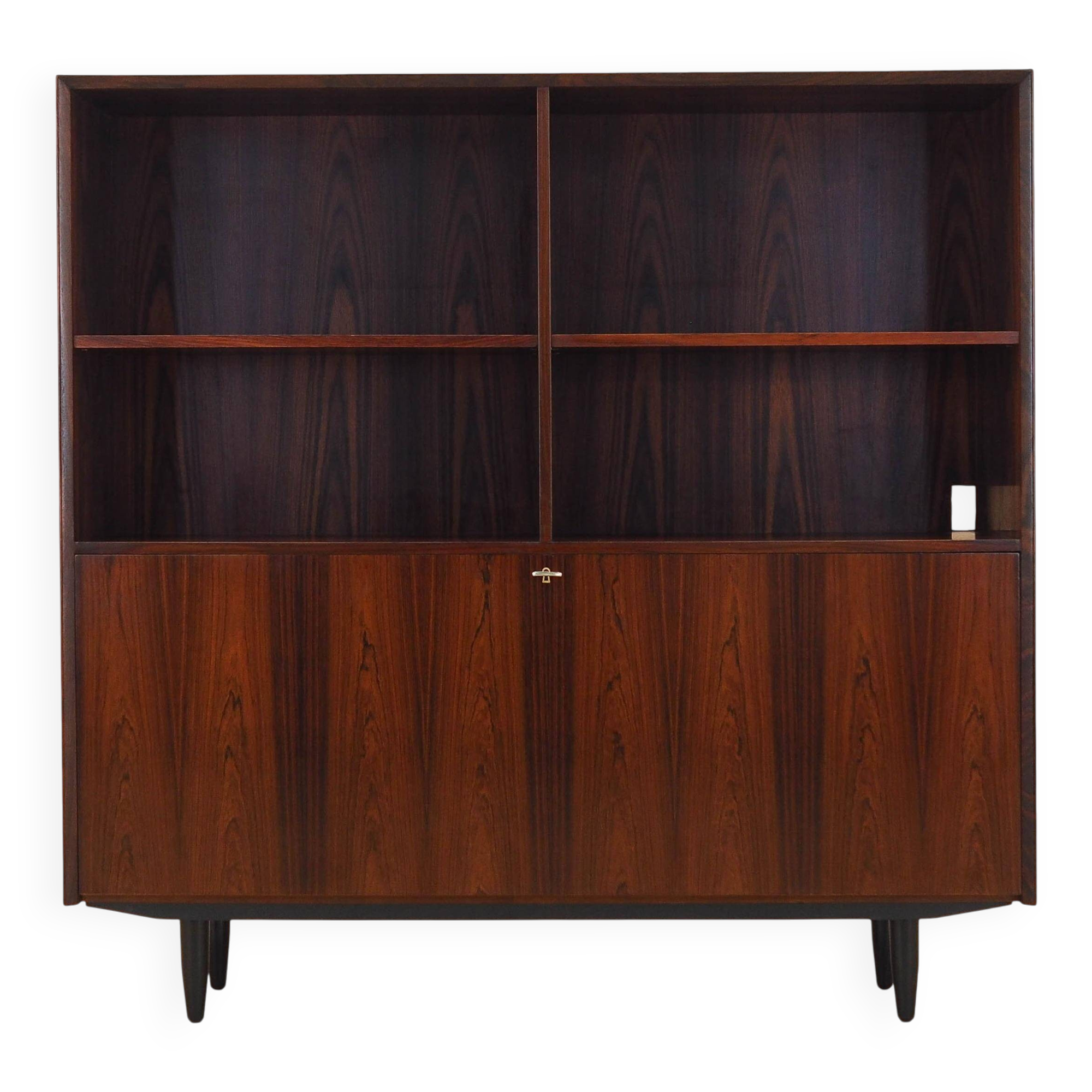 Rosewood bookcase, Danish design, 1970s, manufactured by Hundevad