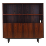 Rosewood bookcase, Danish design, 1970s, manufactured by Hundevad