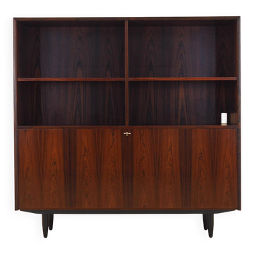 Rosewood bookcase, Danish design, 1970s, manufactured by Hundevad
