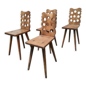 ensemble de 4 chaises