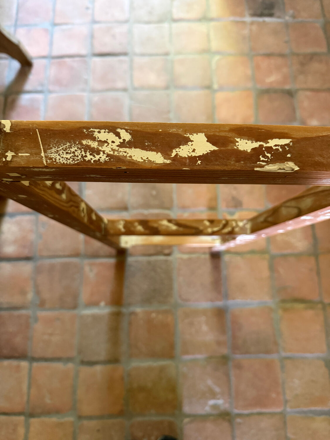 Decorative wooden ladder