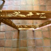 Decorative wooden ladder