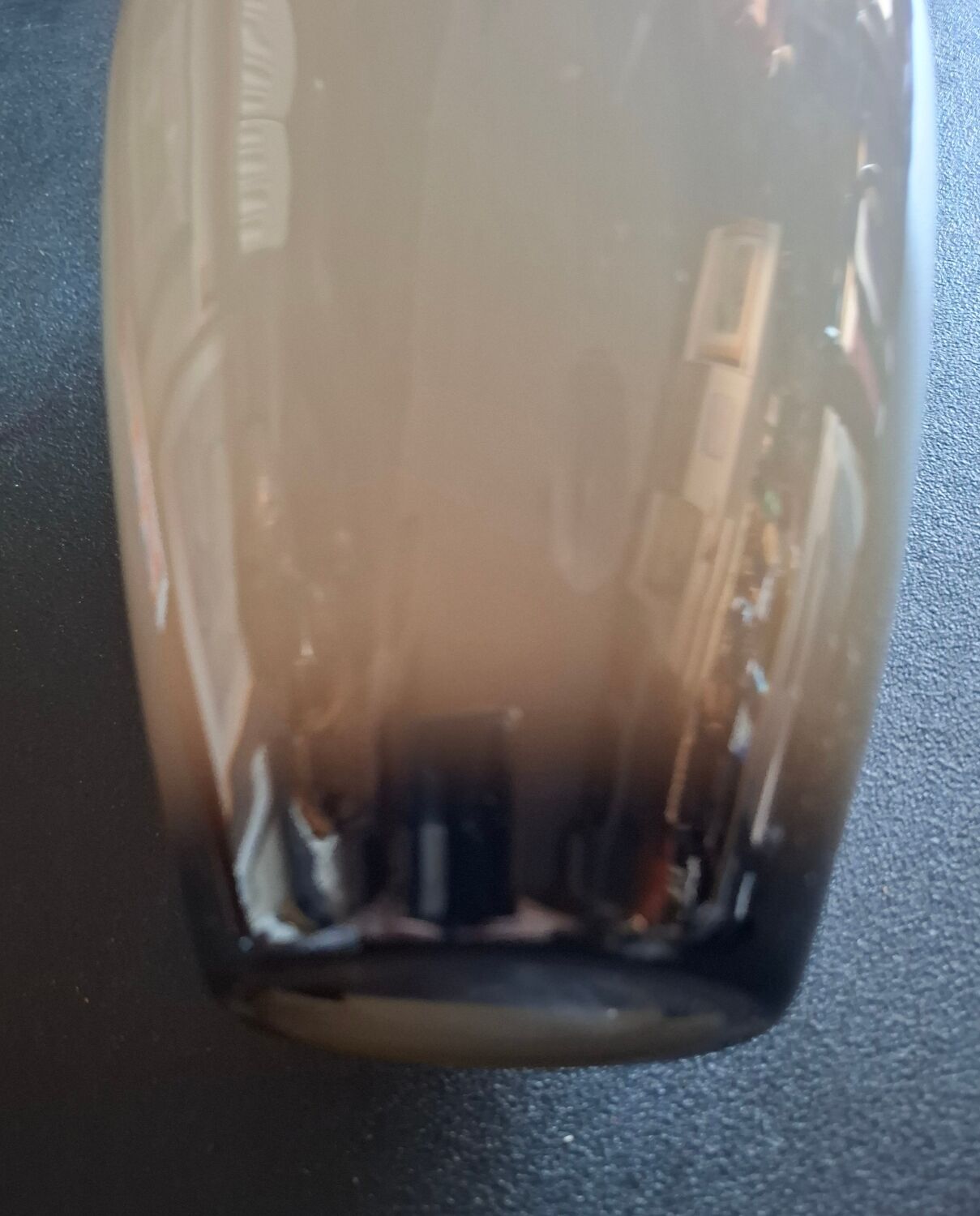 Contemporary opaline vase