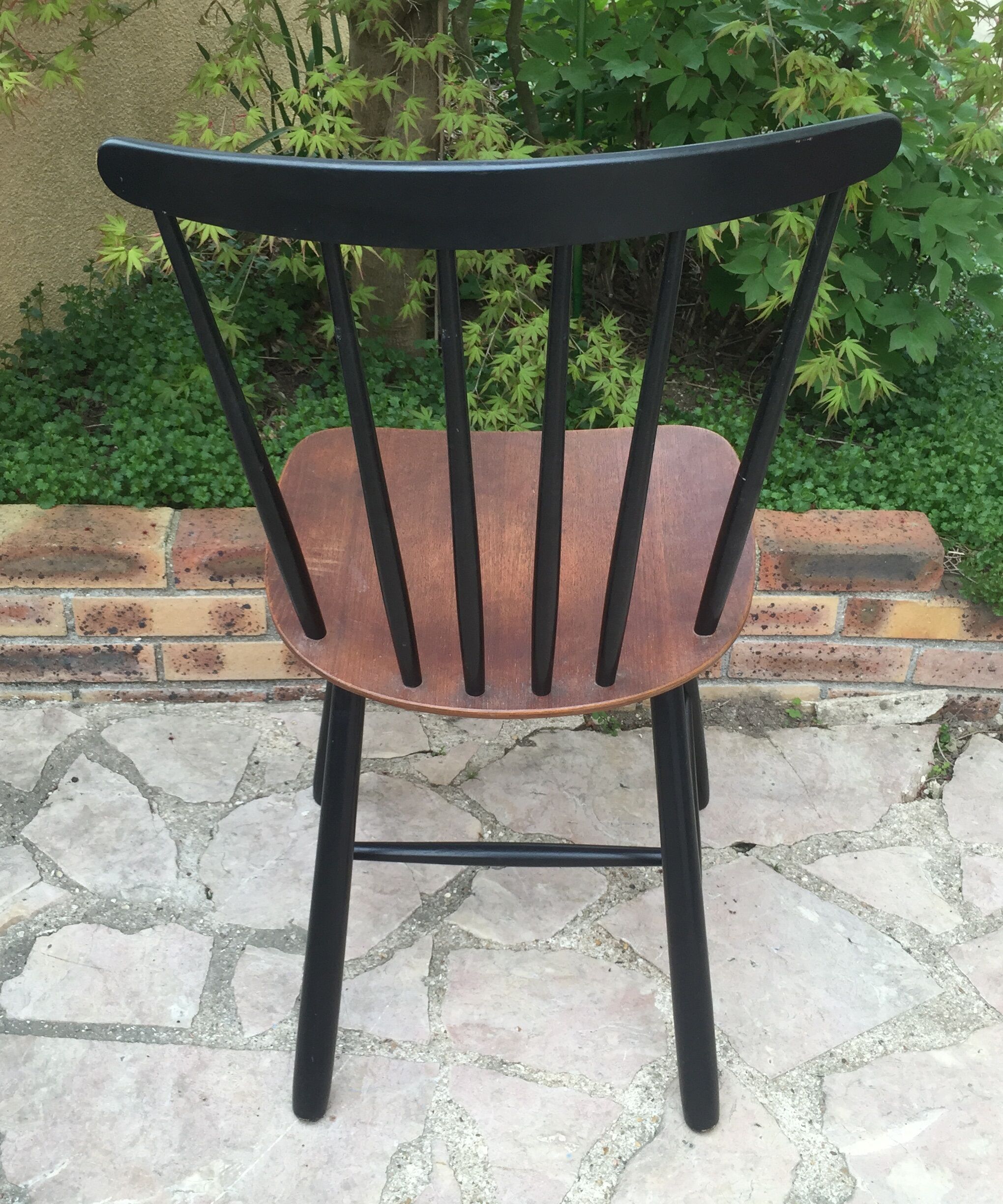 Paire de chaises anciennes en bois