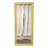 Antique mirror 150 x 65 cm Louis Philippe period. Gold leaf gilding. Very good condition