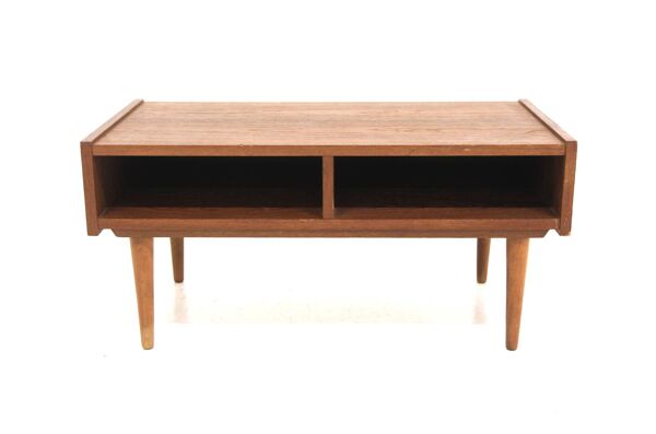 Console scandinave basse en teck, Suède, 1960