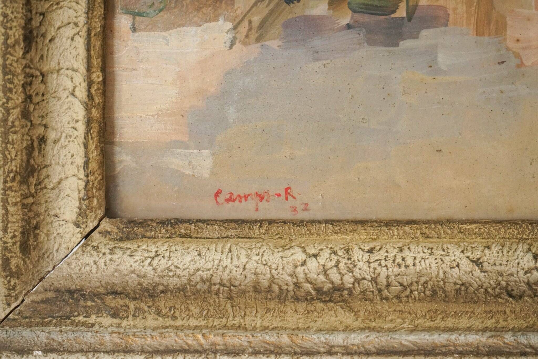 Plein air - Impressionniste - Etude de dame