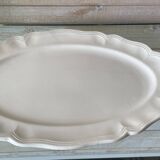 Sarreguemines France vintage oval serving dish