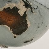 Earthglobe attributed to Jacques Adnet