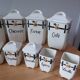 15 vintage porcelain spice boxes from Badonviller 240561