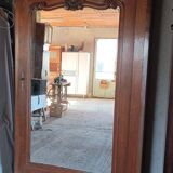 Louis Philippe wardrobe in solid cherry wood