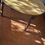 Louis-Philippe round table with shutters