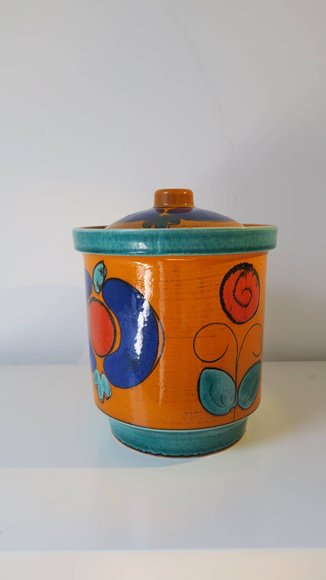 Ceramic storage jar, 1970s