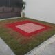 Authentic handwoven natural wool rug, size 200/300 cm.