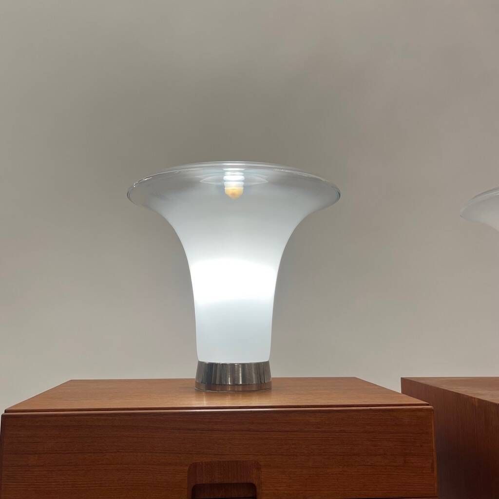 Pair of Comare lamps in glass by Gino Vistosi 1960s