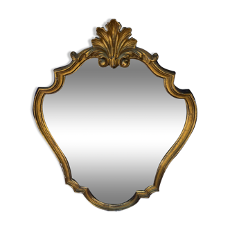 Sodeac style gold mirror