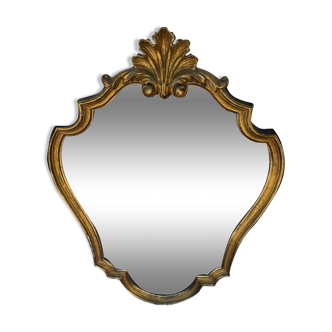 Miroir doré style sodeac