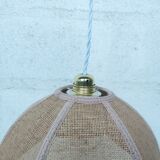 Wicker flower suspension